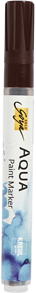 SOLO GOYA Aqua Paint Marker, donkerbruin, 1stuk [HOB-34313]